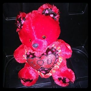 Red Valentine's day bear